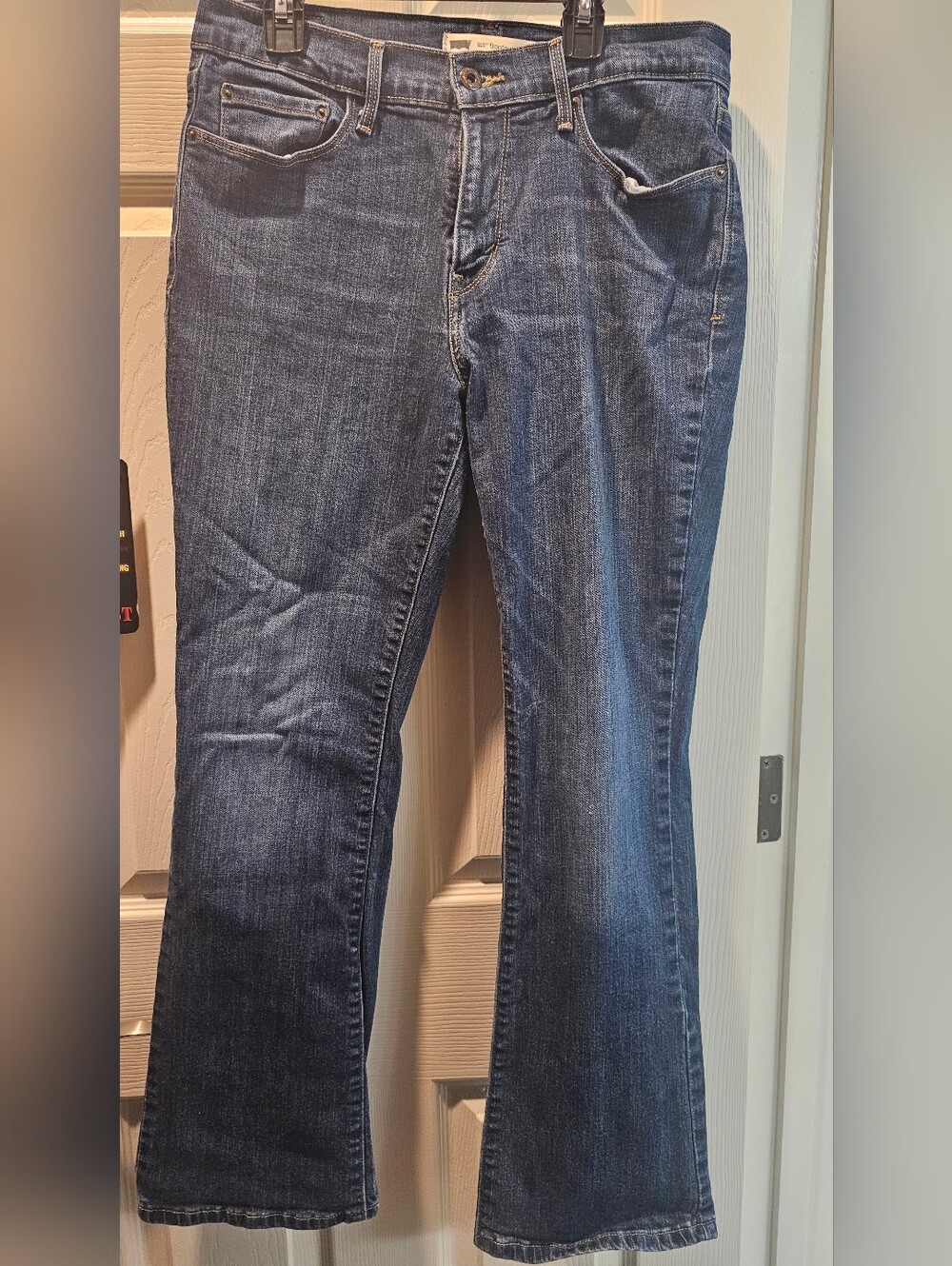 Levis 515 Women's Dark Blue Bootcut Jeans Size 10